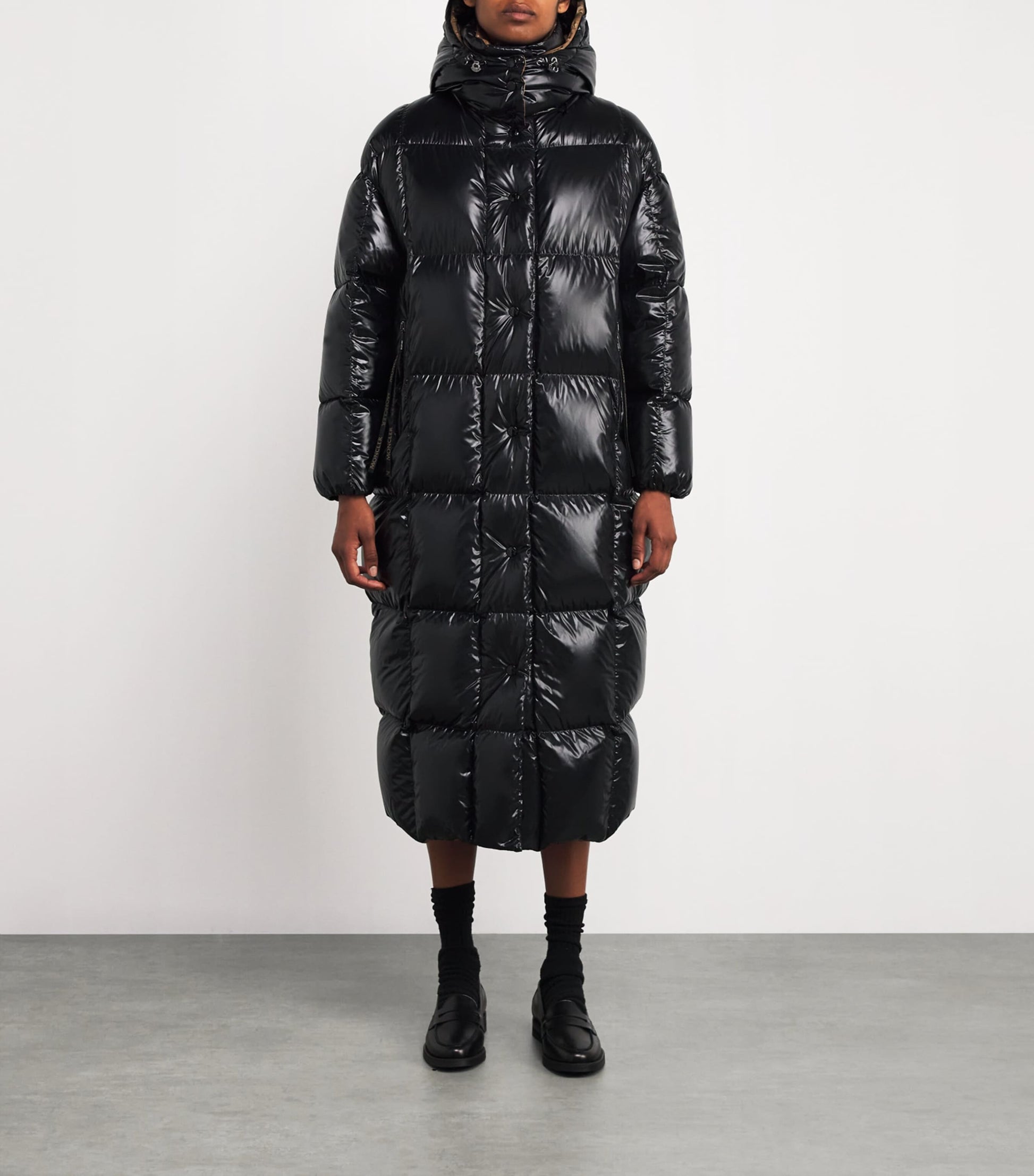 Black Down Hooded Parnaiba Coat