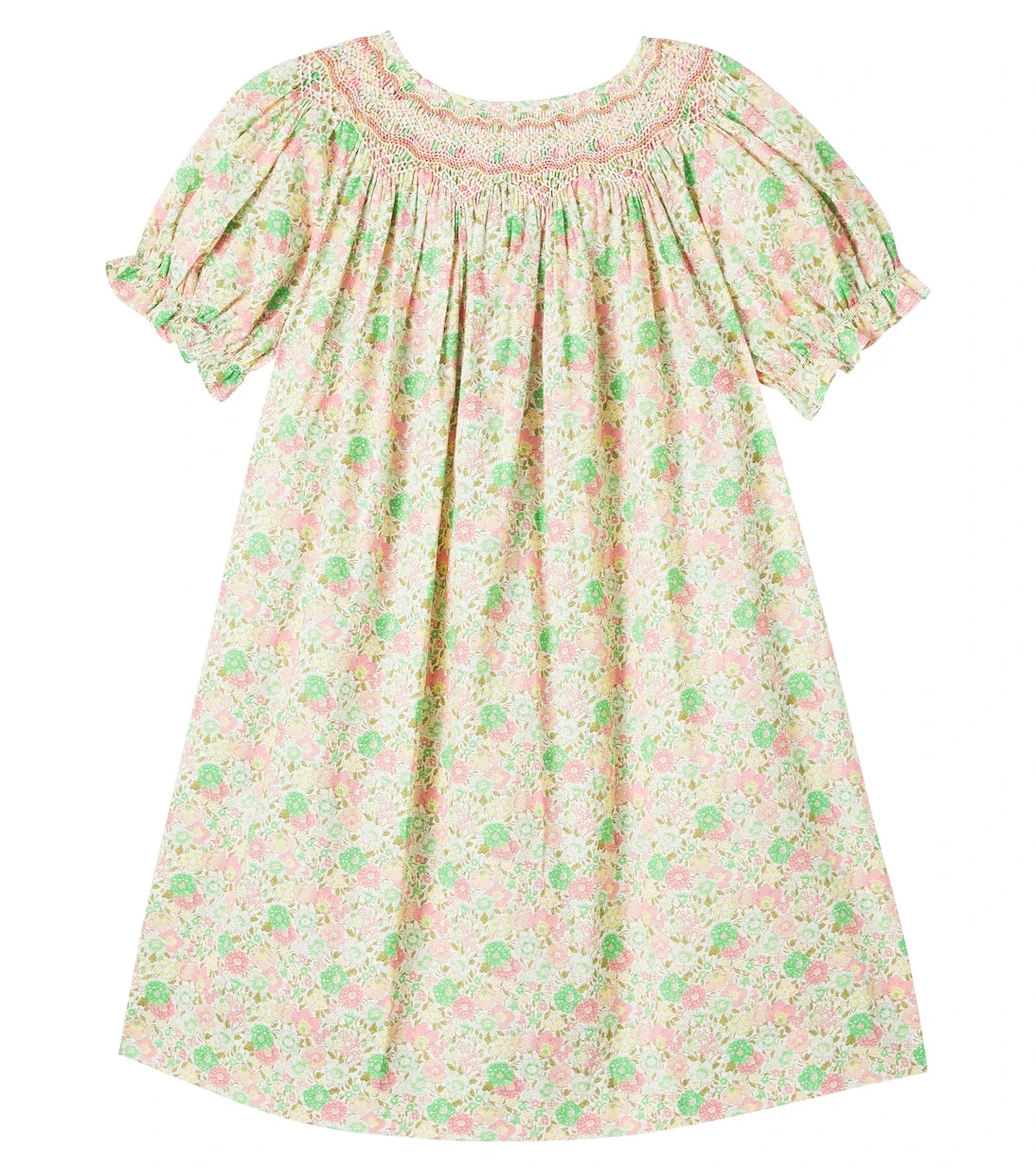 Bonpoint - Jarah floral smocked cotton dress