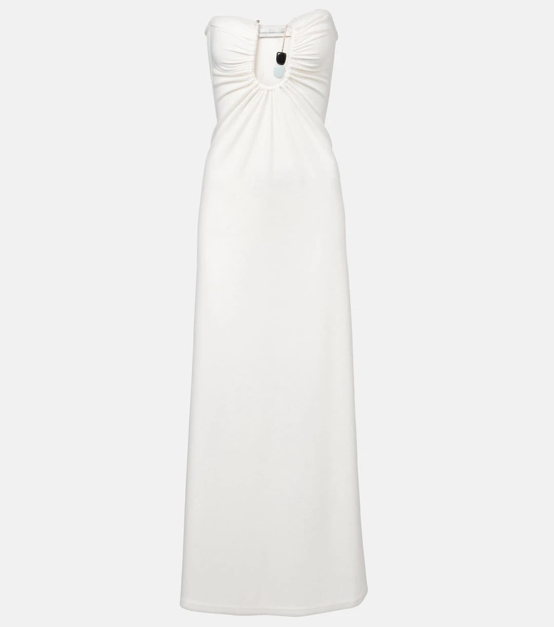 Christopher Esber - Helix gathered maxi dress