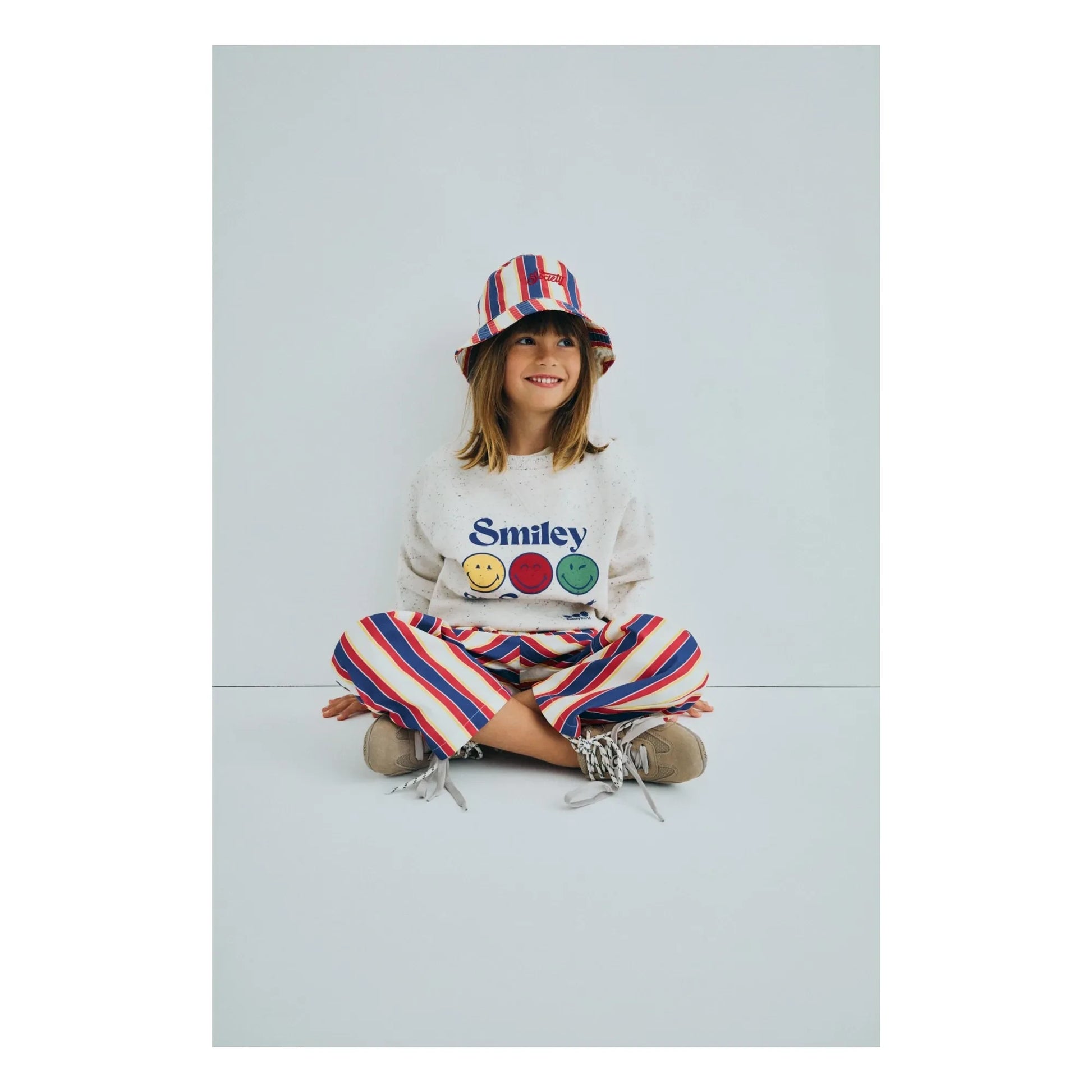 the new society - Striped Gorse Cord Pants | Red