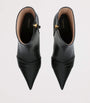 TOM FORD Black Leather Eva Ankle Boots 55