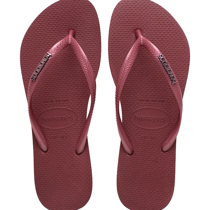 Havaianas Kadın Parmak Arası Terlik SLIM LOGO METALLIC