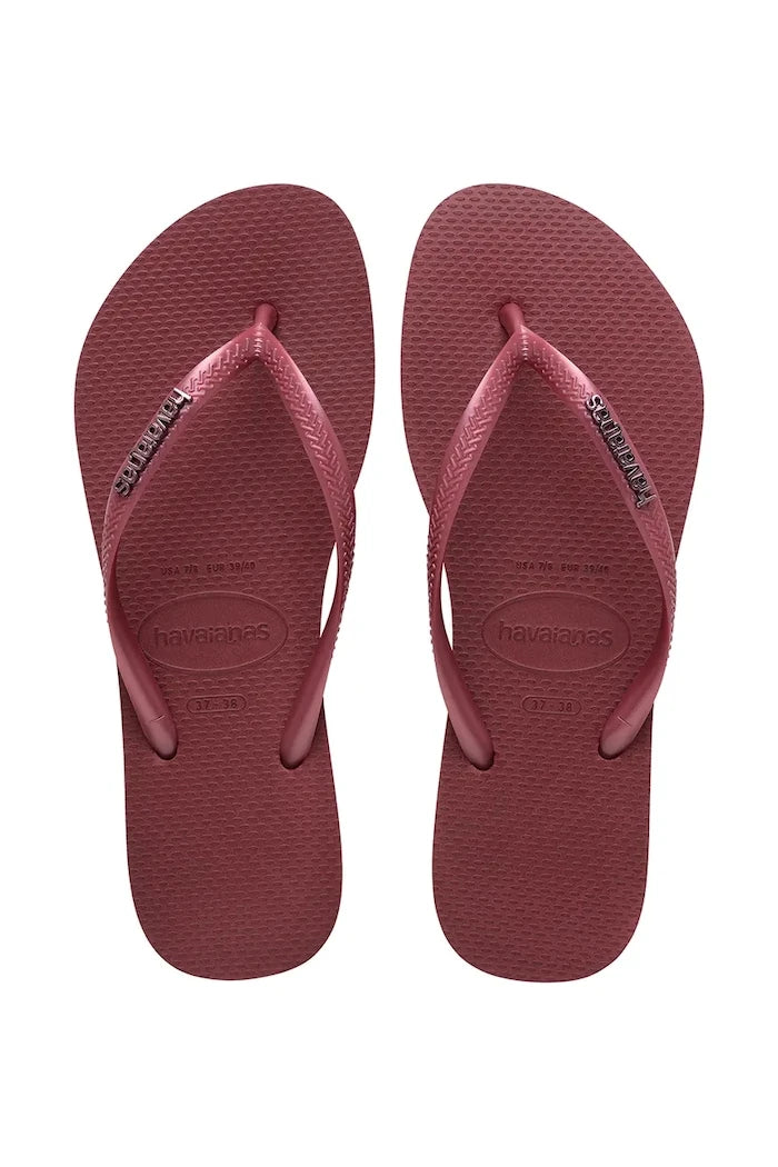 Havaianas Kadın Parmak Arası Terlik SLIM LOGO METALLIC