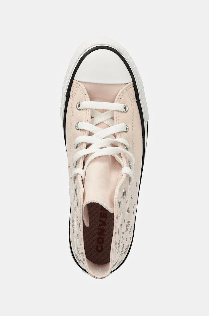 Детски високи кецове Converse CHUCK TAYLOR ALL STAR EVA LIFT