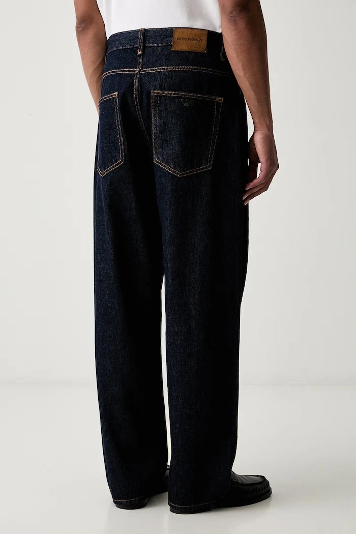 Emporio Armani loose erkek kot pantolon