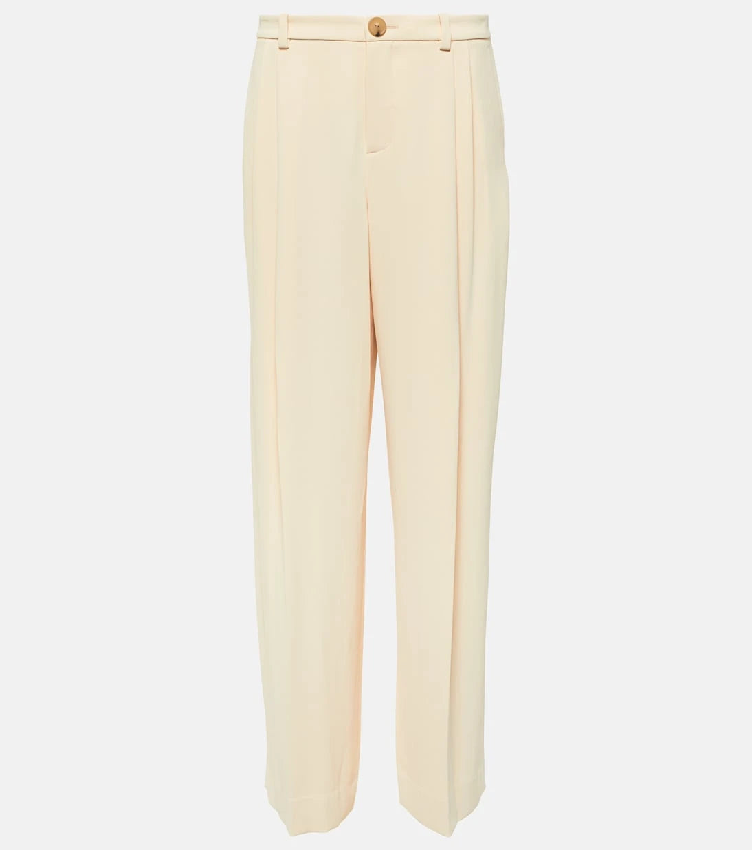 Vince - Low-rise crêpe wide pants