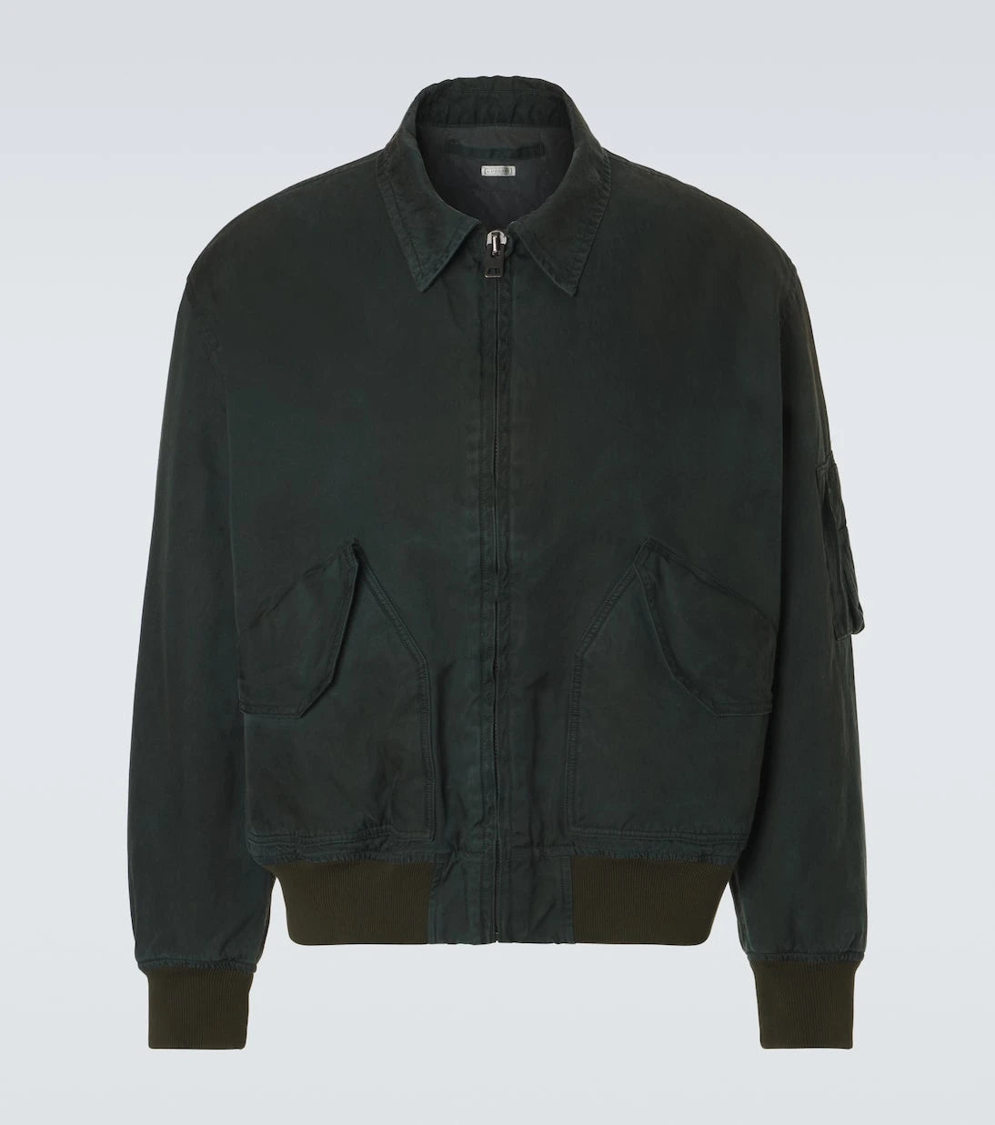 A.Presse - Vintage silk and cotton bomber jacket