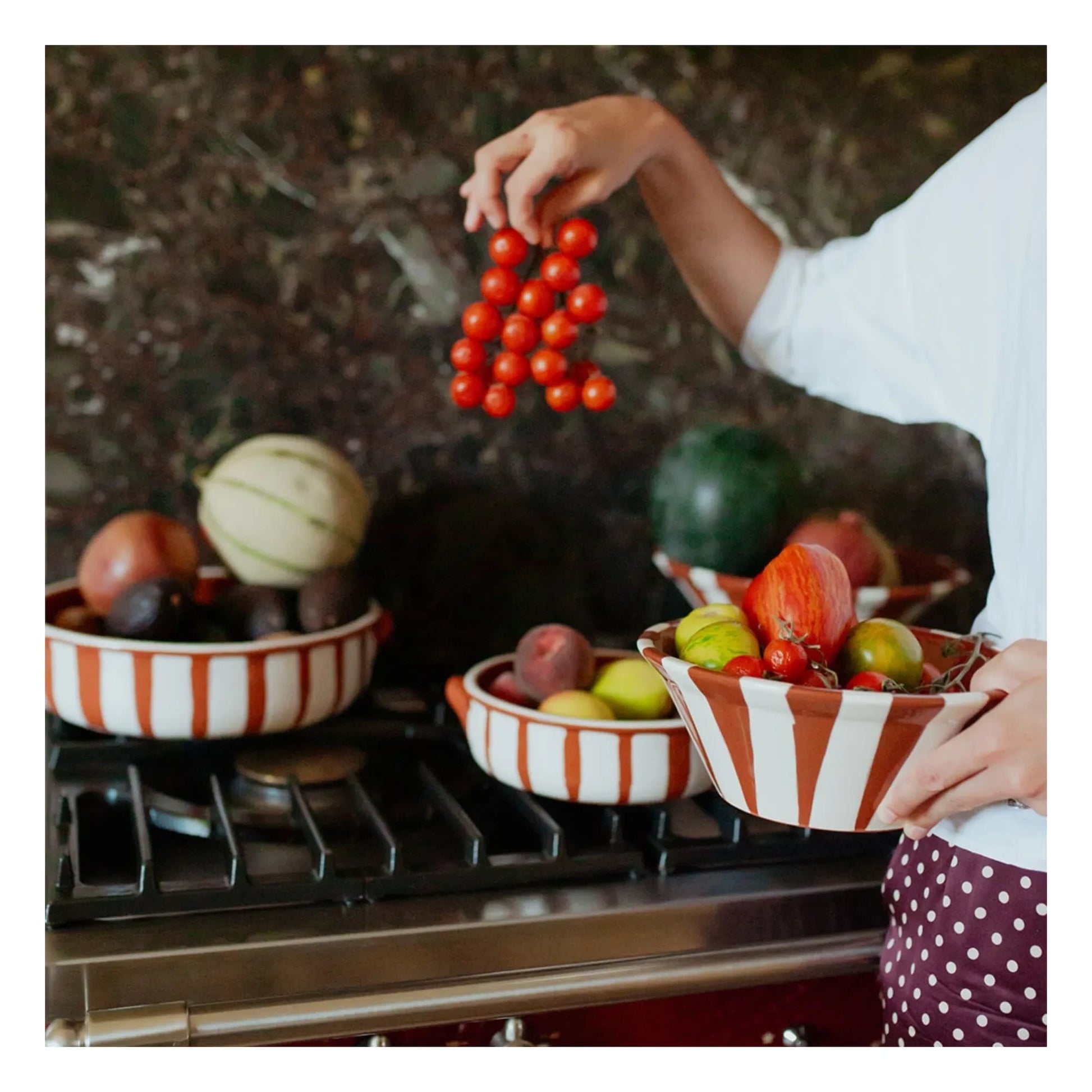 Denise - Ellis salad bowl | Orange