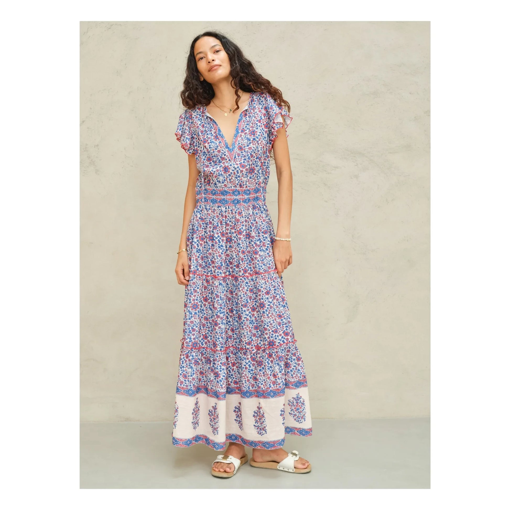 M.A.B.E. - Della dress | Blue