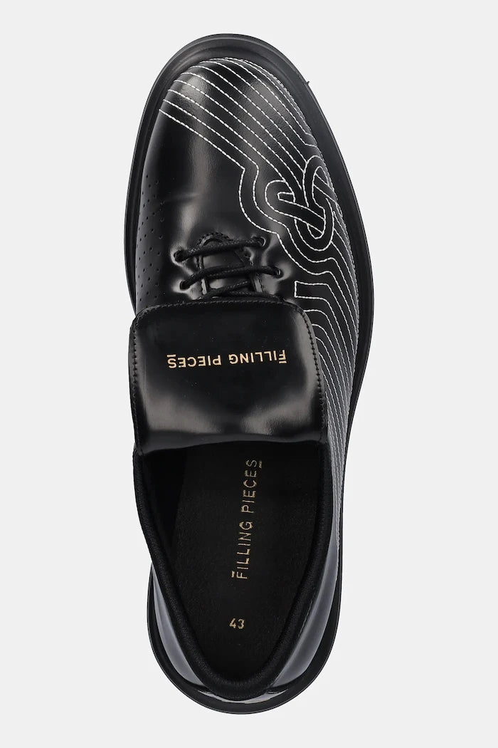Filling Pieces Derby Football Deri Ayakkabı