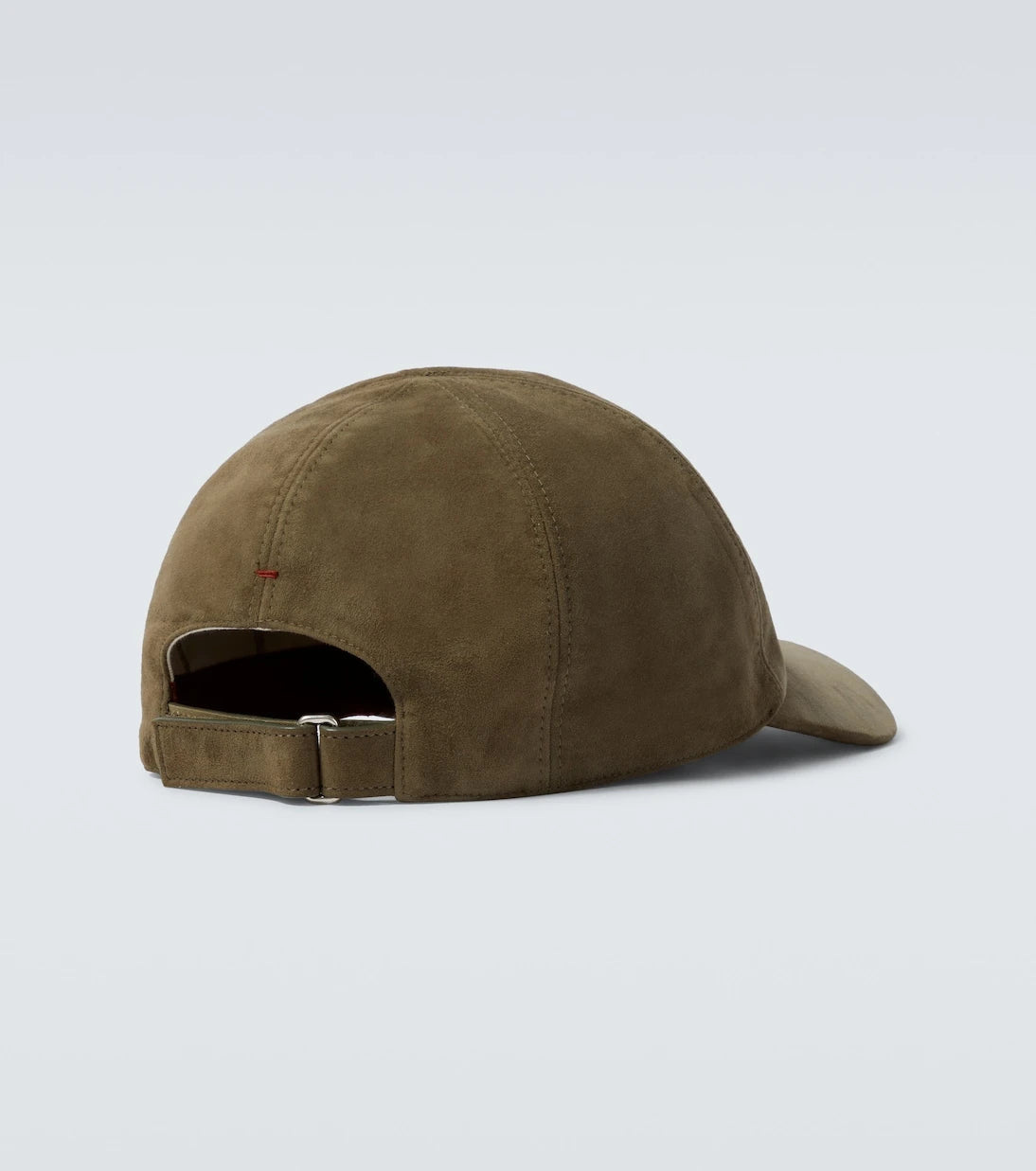Loro Piana - Logo embroidered suede baseball cap