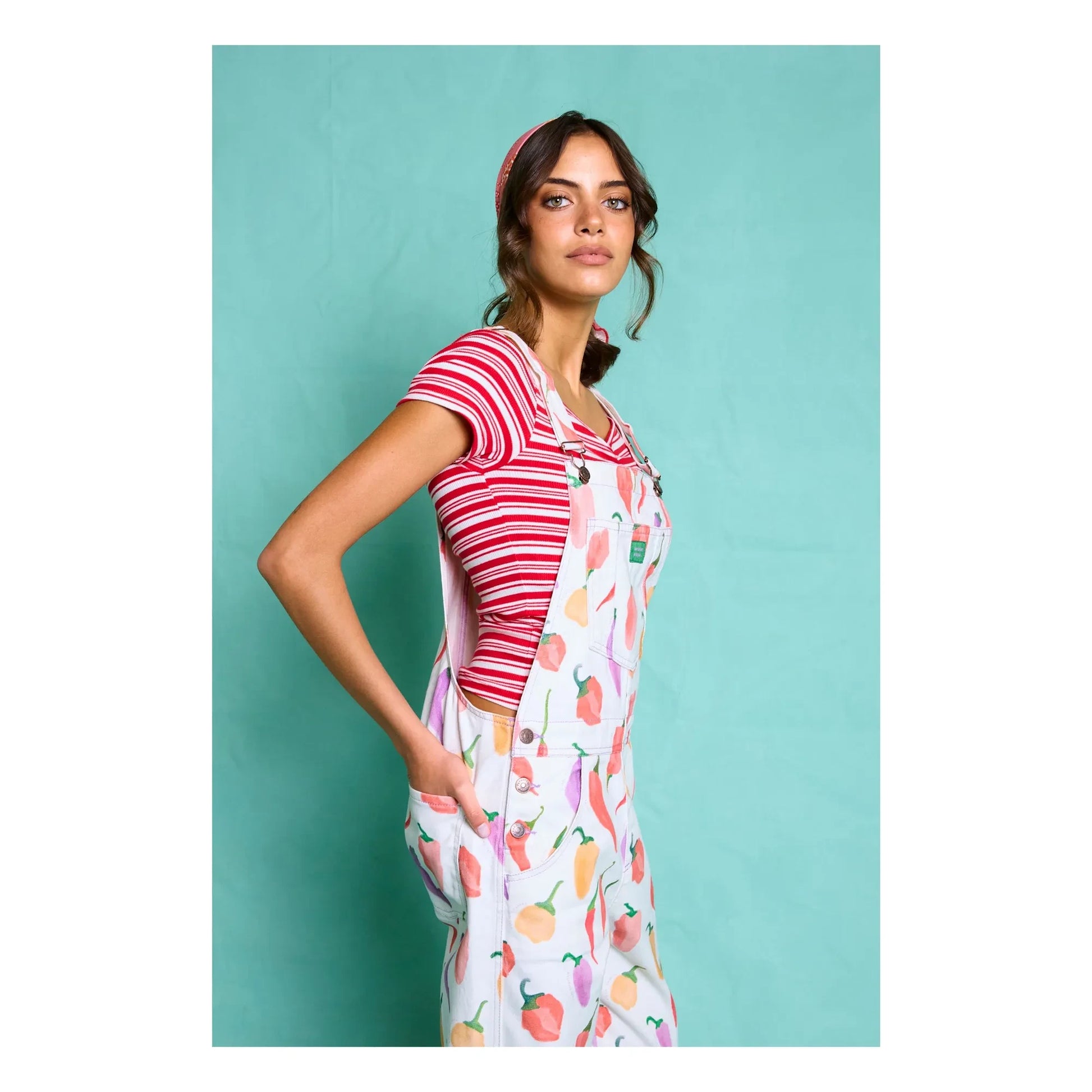Favorite People - Peperone Peppers overalls - Women's collection | White