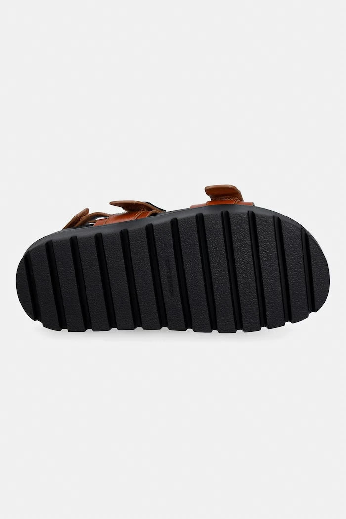 Tory Burch сандали дамски от кожа Mellow Sport Sandal