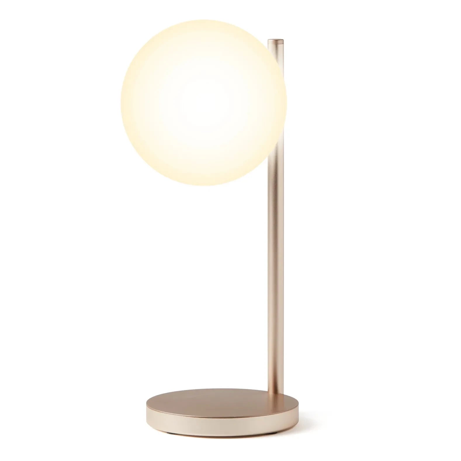 Lexon - Bubble LED desk lamp and charging stand | Gold
