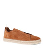 Suede Triple Stitch Espadrilles
