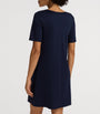 Cotton Short-Sleeve Nightdress DEEP NAVY