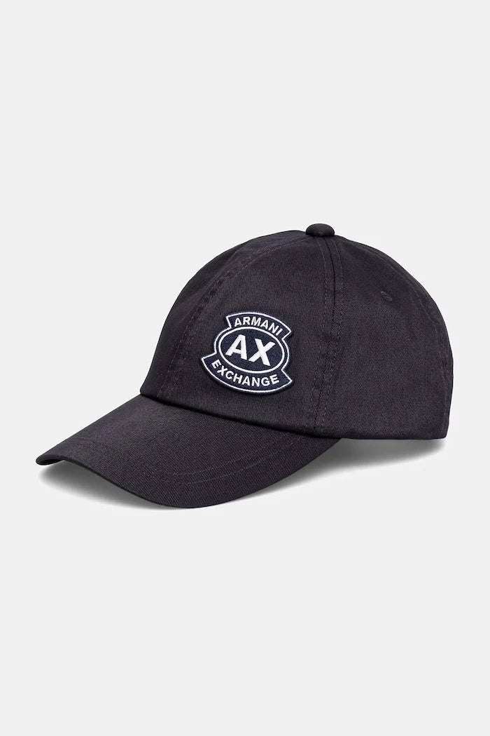 Armani Exchange Бейзболна шапка мъжка памучна