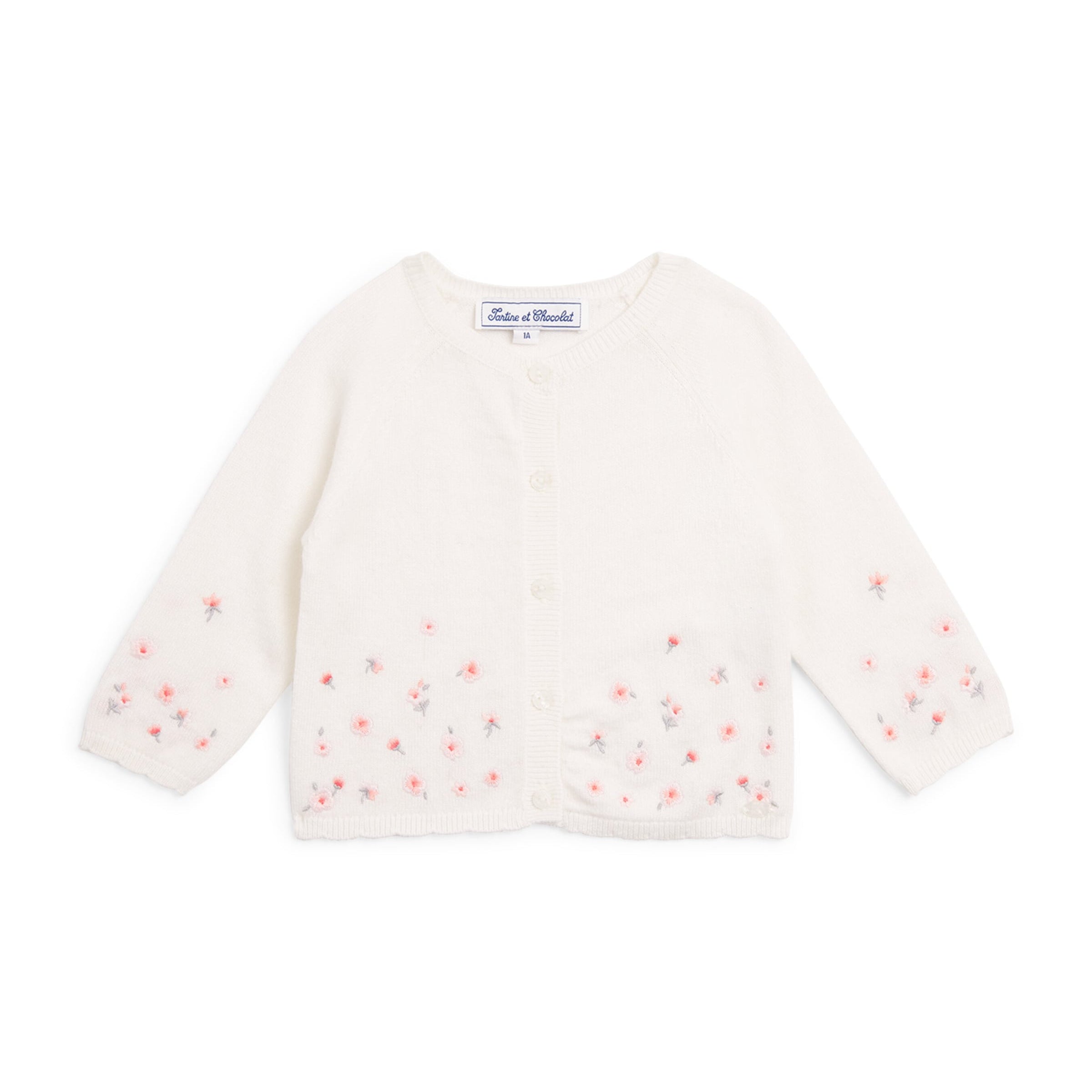 Embroidered Cardigan (3 Months - 4 Years)