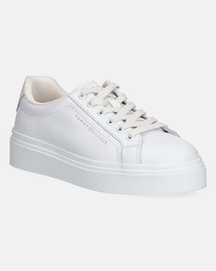 Tommy Hilfiger TH CHIC CUPSOLE PLATFORM kadın deri sneaker