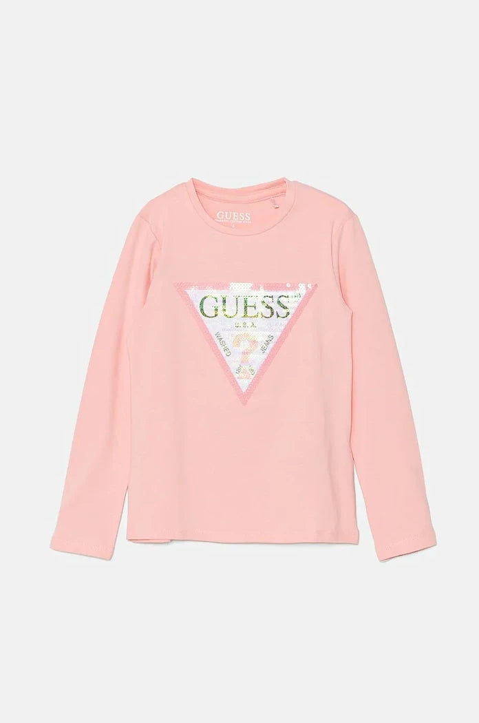 Детска блуза с дълги ръкави Guess