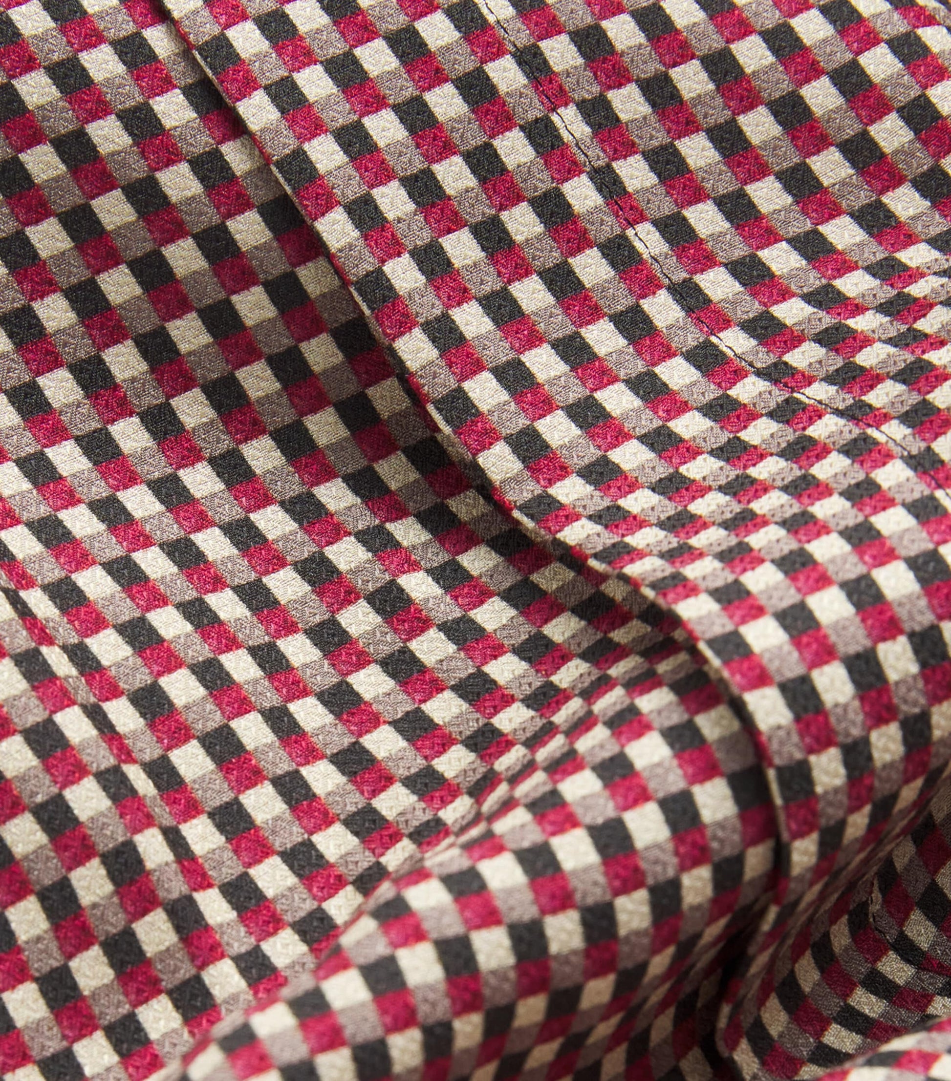 Check Print Orlan Midi Shirt Dress