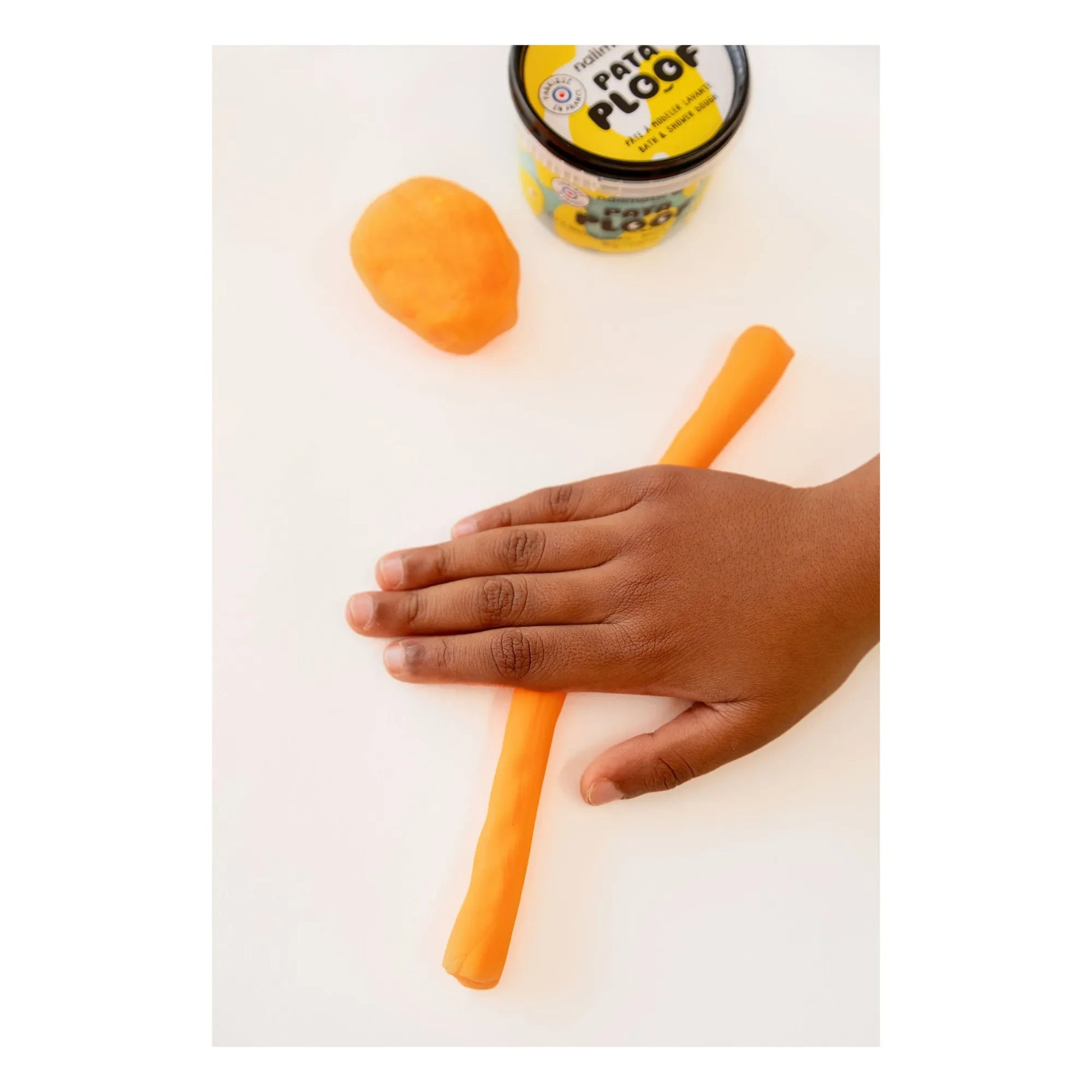 Nailmatic Kids - Pataploof washing modeling paste | Orange