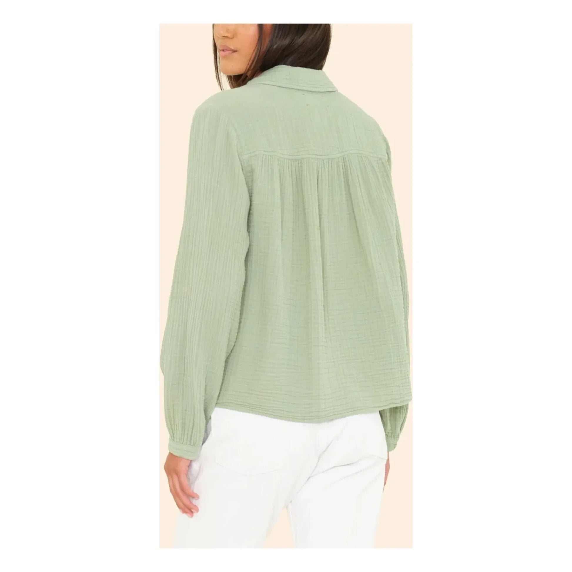 Xirena - Julianne shirt | Green water