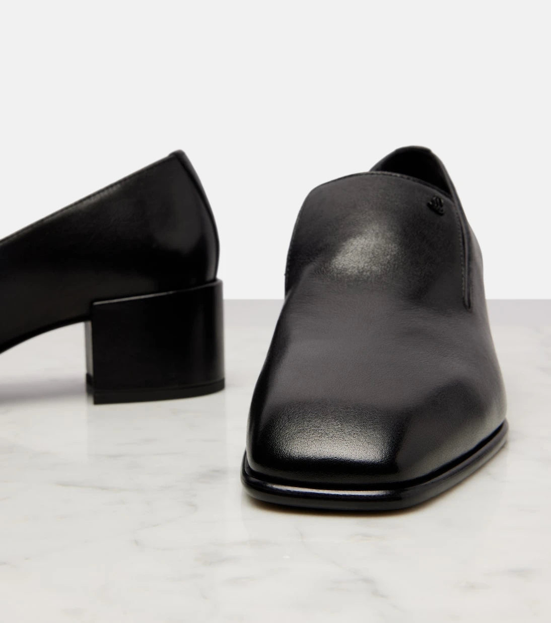 Jimmy Choo - Eliot Slipper 45 leather pumps
