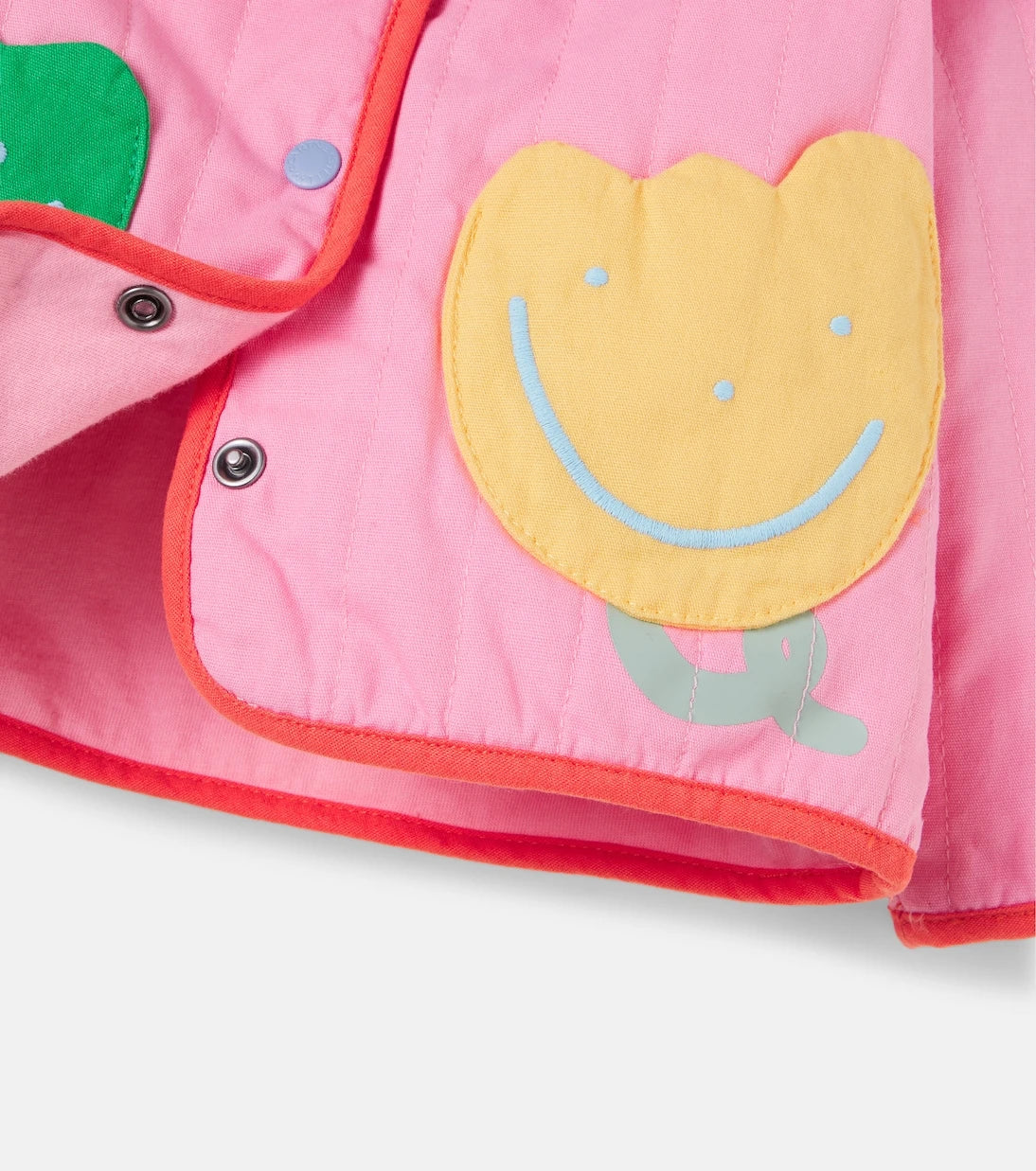 Stella McCartney Kids - Baby embroidered quilted jacket