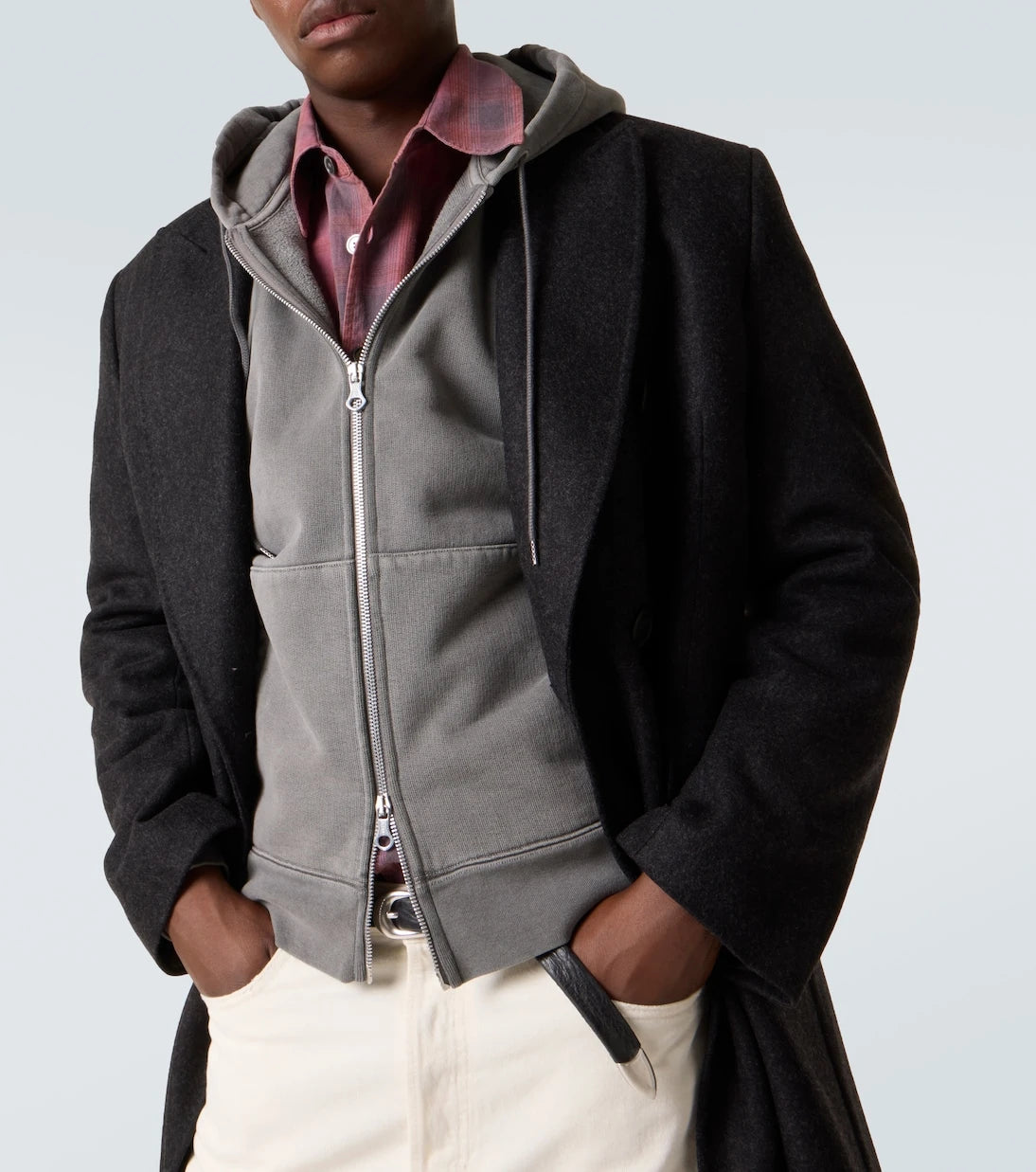 Our Legacy - Rascal cotton fleece zip-up hoodie