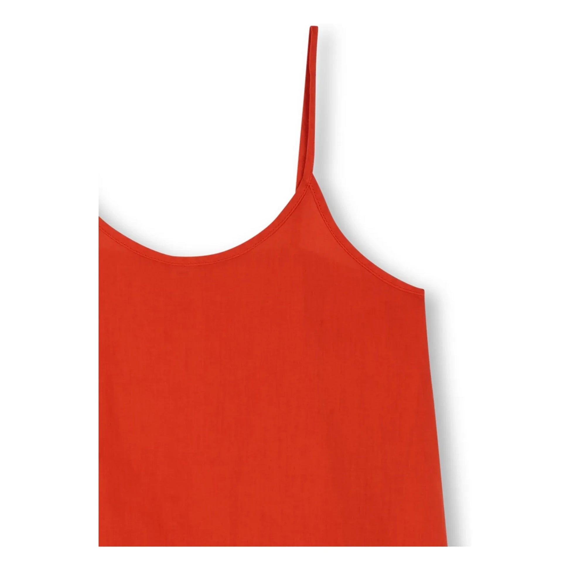 Zadig & Voltaire - Buttoned Ruffle Dress | Blood orange