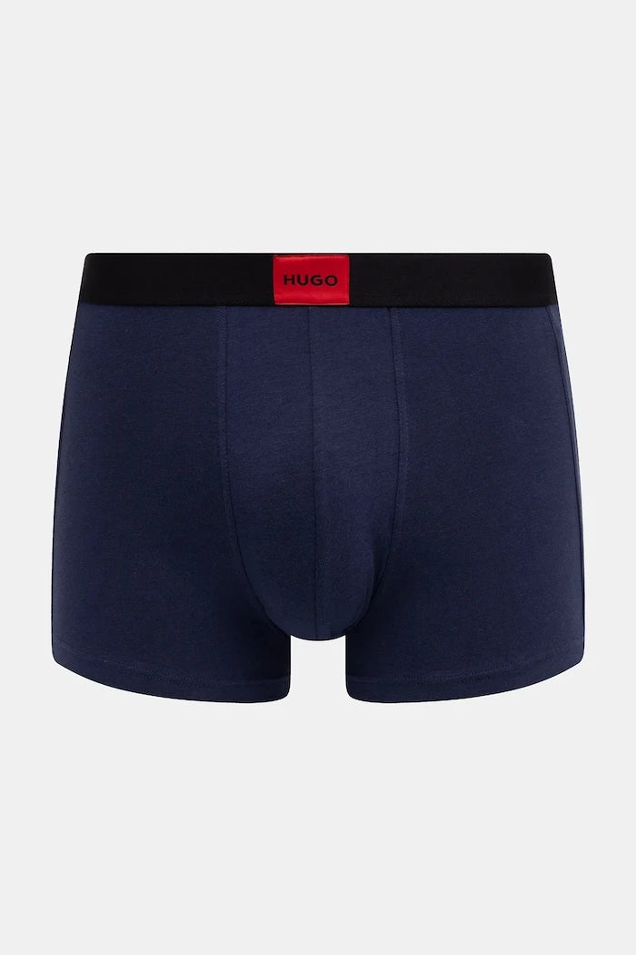 HUGO Erkek Pamuk Elastan Boxer TRUNK TRIPLET GALAXY 3'lü