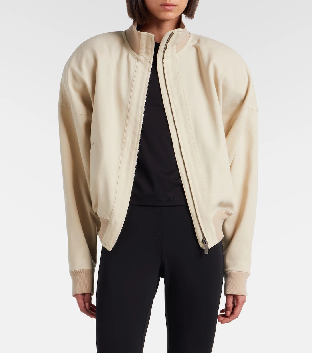 Gucci - Cotton poplin bomber jacket