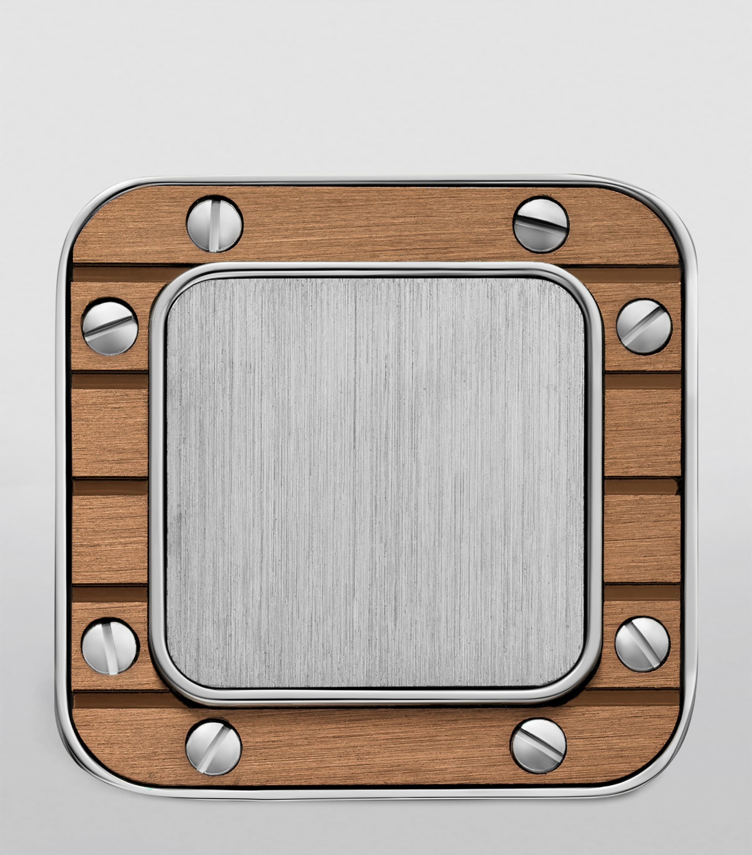 Sterling Silver Santos de Cartier Cufflinks