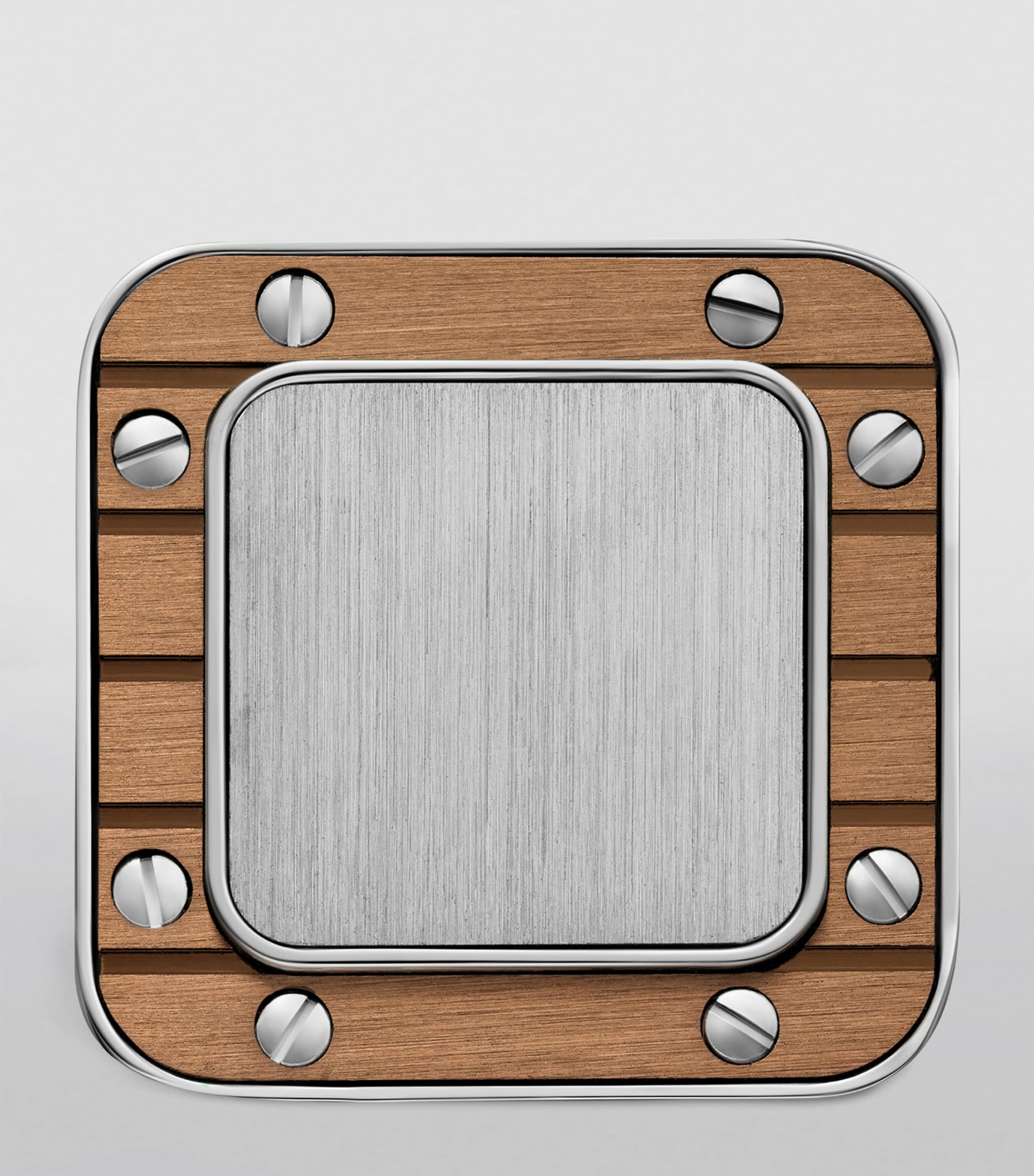 Sterling Silver Santos de Cartier Cufflinks