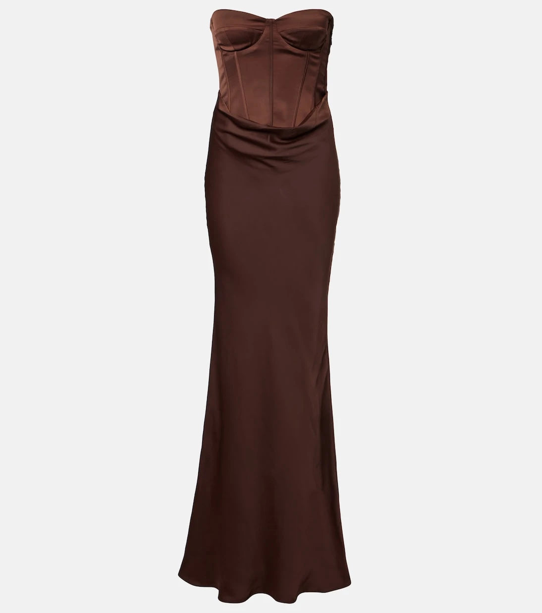 Rotate - Satin bustier gown