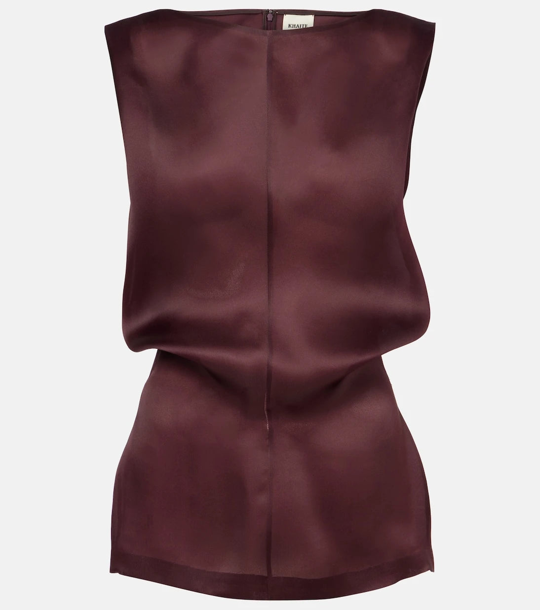 Khaite - Toma silk minidress