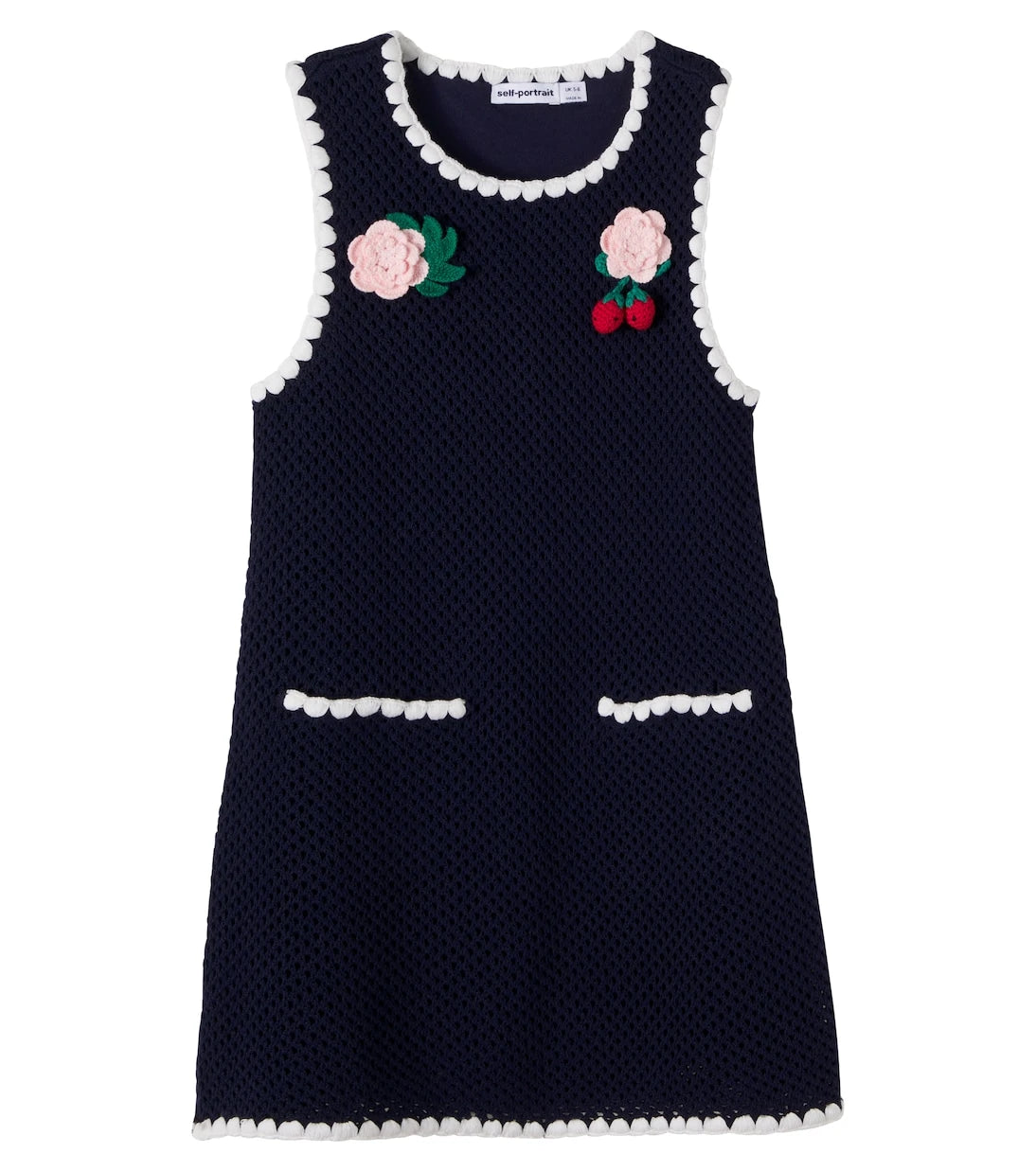 Self-Portrait Kids - Crochet dress