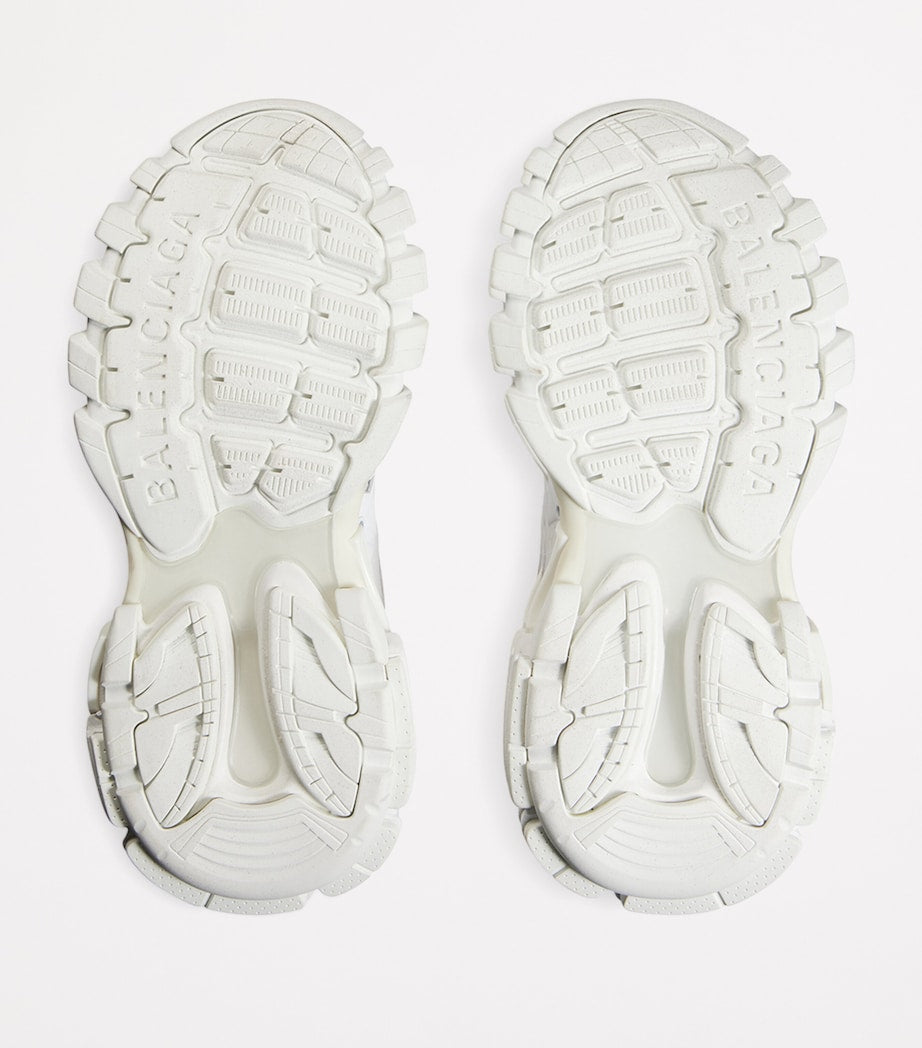 Balenciaga White Track Signature Sneakers