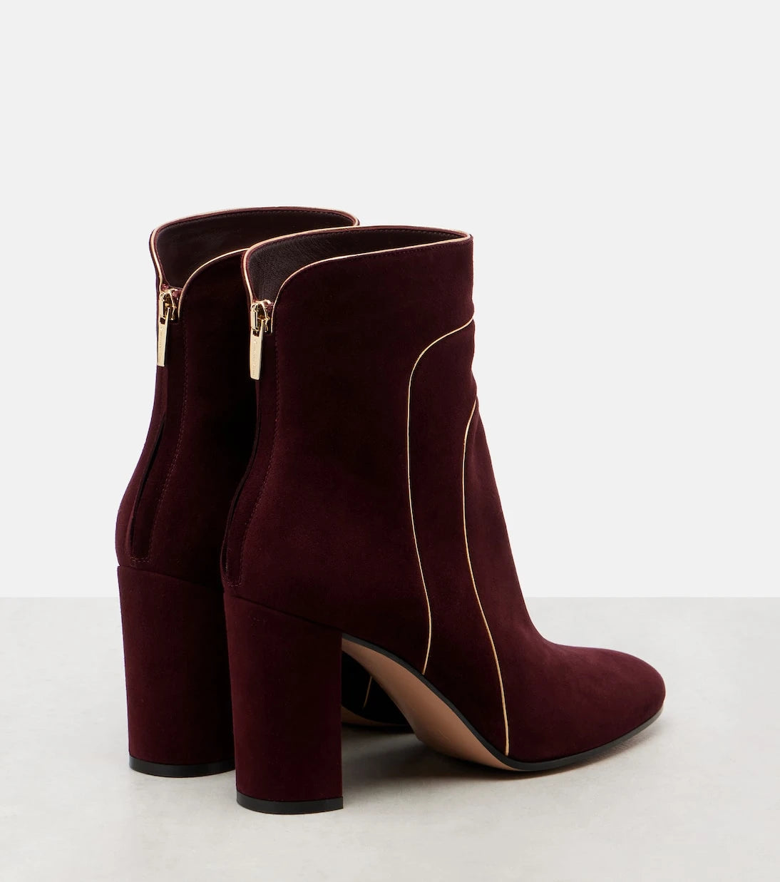 Gianvito Rossi - 85 suede ankle boots