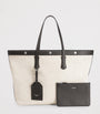 Dolce & Gabbana Canvas-Calfskin Tote Bag
