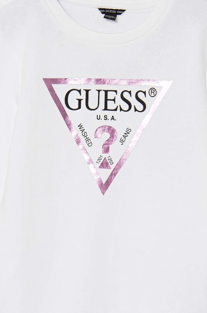 Çocuk Pamuklu Sweatshirt Guess