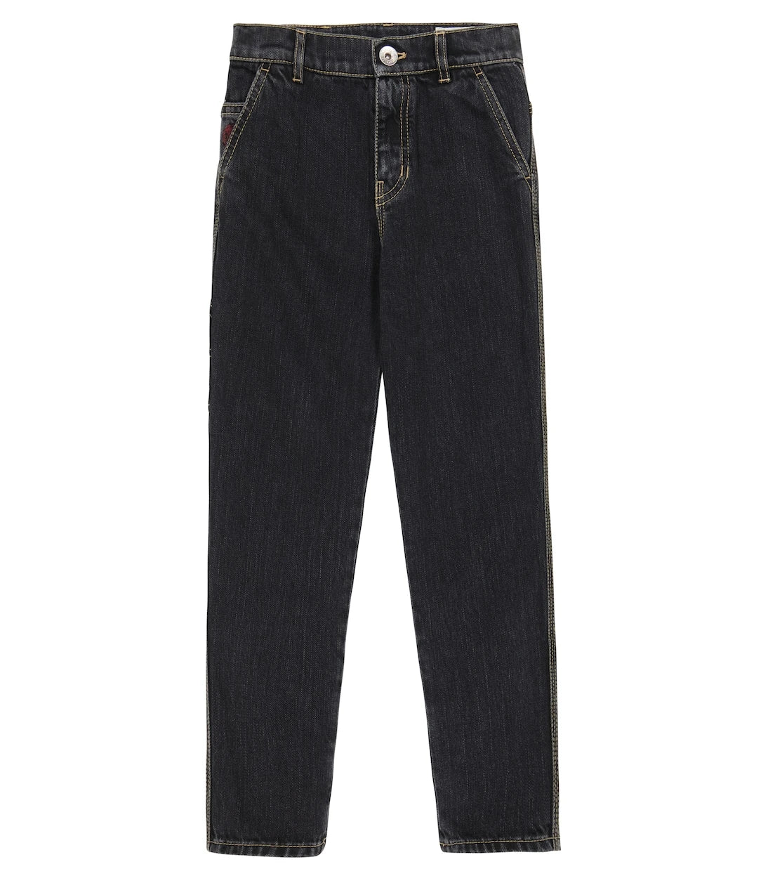 Brunello Cucinelli Kids - جينز بقصة مستقيمة