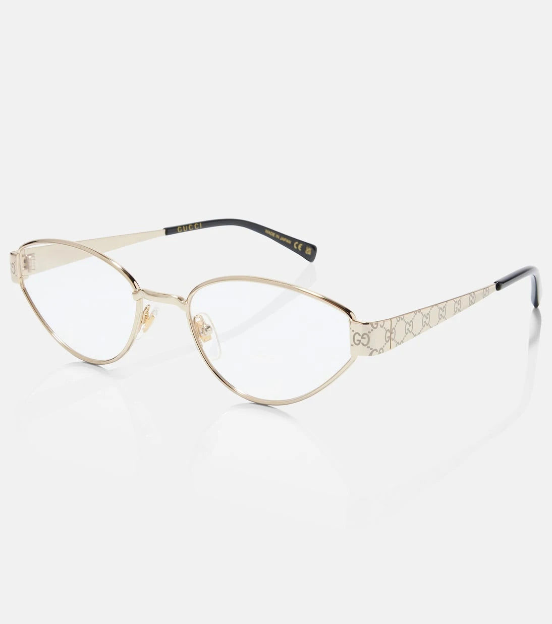 Gucci - Guccissima cat-eye glasses