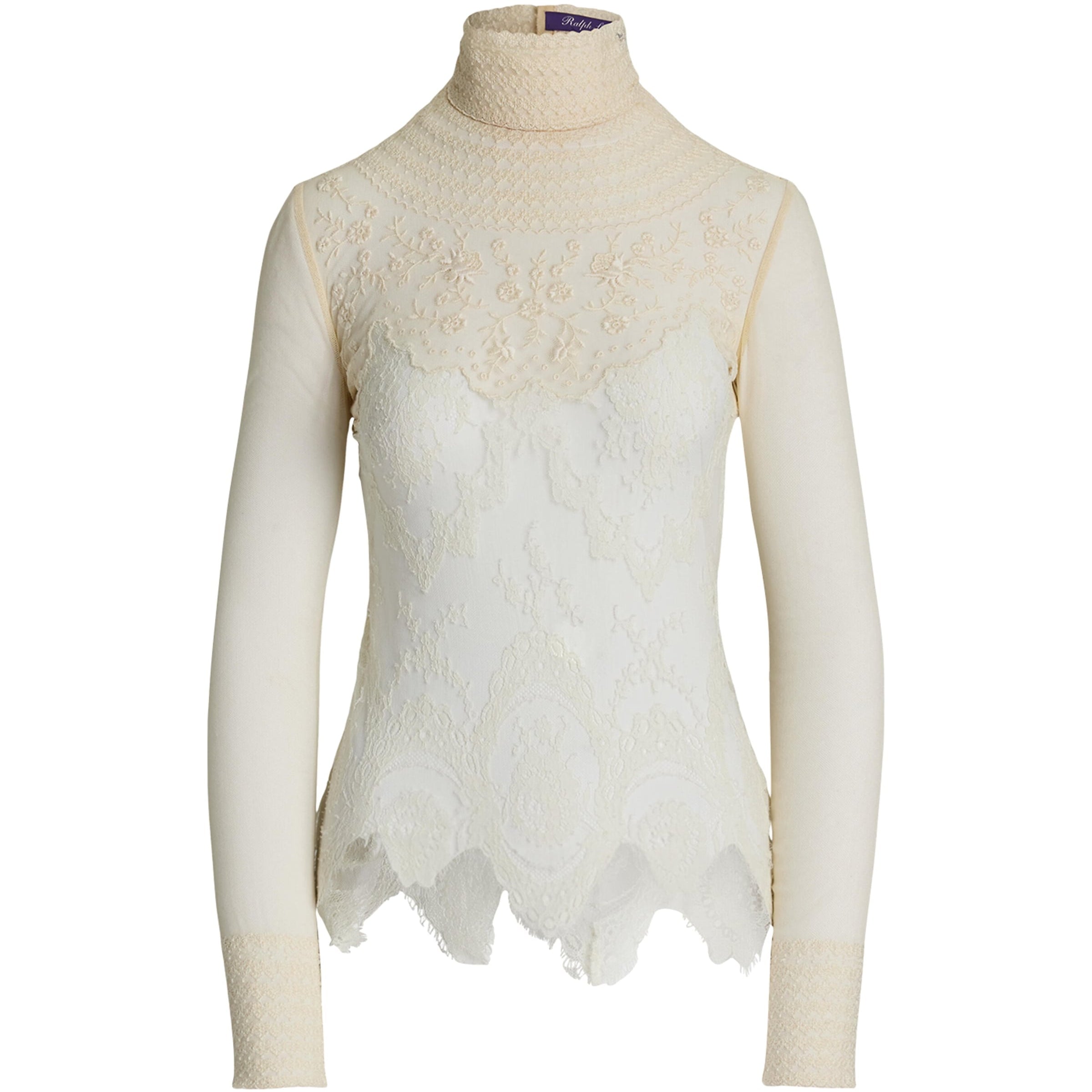 White Delilah Embellished Top