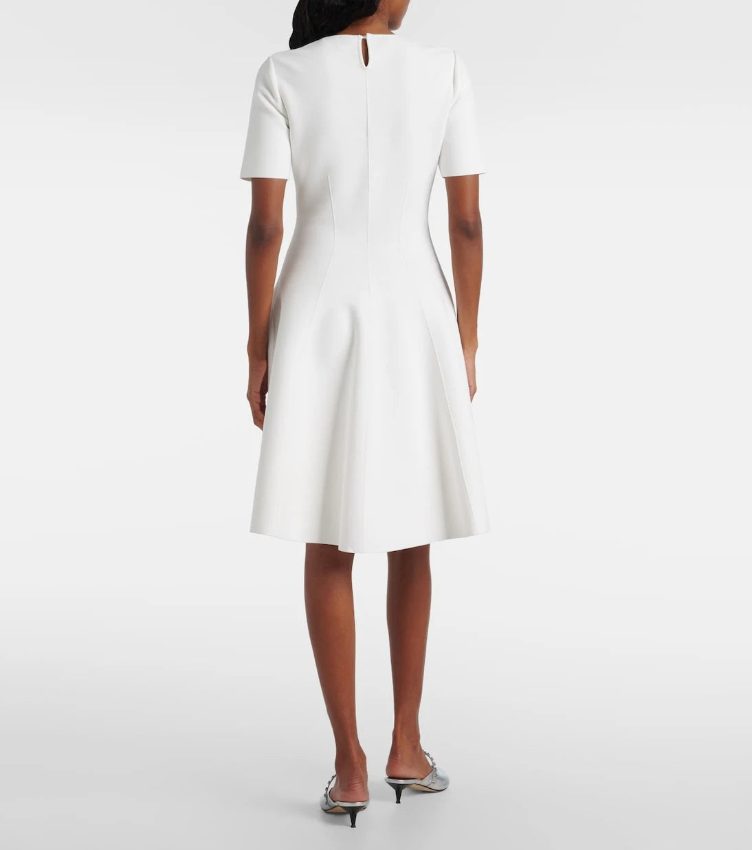 McQueen - Jersey minidress
