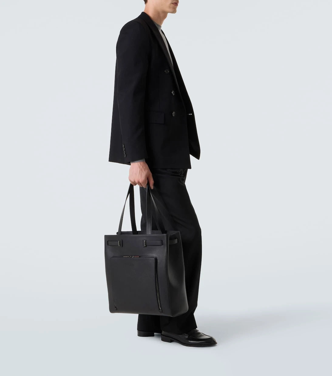 Christian Louboutin - Kypipouch leather tote bag