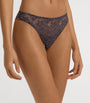 Hanro Black Lace Moments Thong