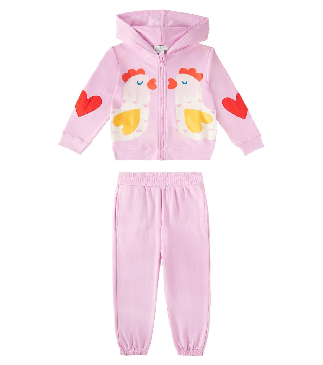 Stella McCartney Kids - Printed cotton fleece tracksuit