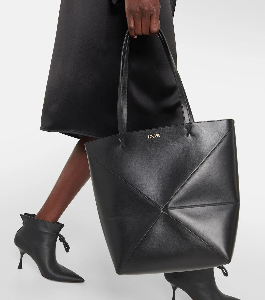 Loewe - Puzzle Fold Medium leather tote bag